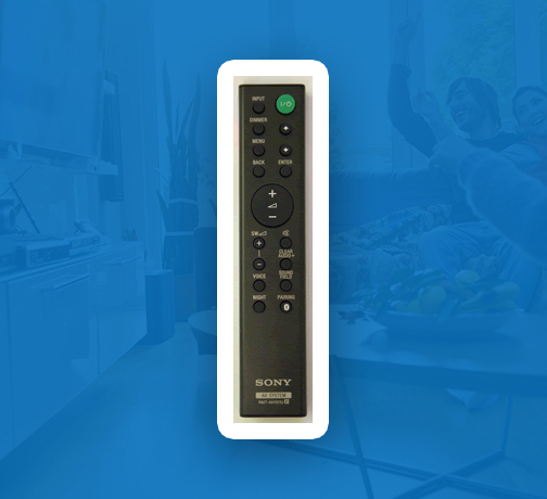 sony rmt ah101u remote not working with new
